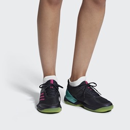 Adidas Adizero Ubersonic 3.0 Clay Női Teniszcipő - Kék [D14973]